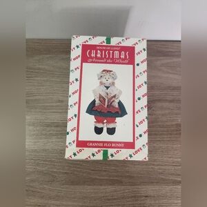 Vintage House of Lloyd "Grannie Flo Bunny" Rabbit Christmas Around The World